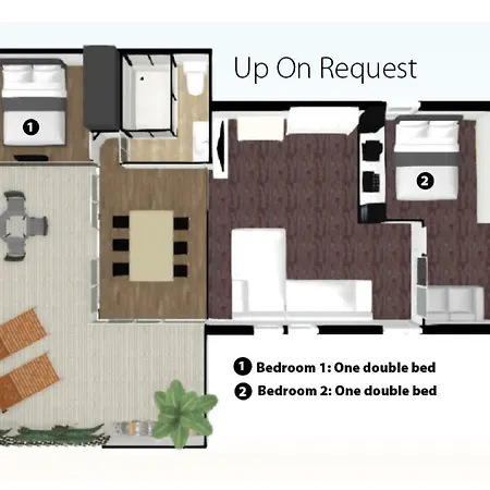 Luxury Penthouses 1 アパート